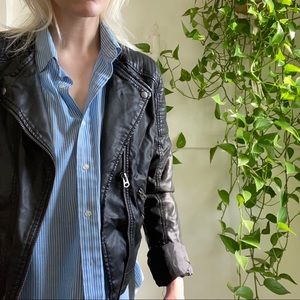 Topshop: Faux Leather Jacket